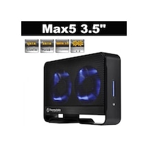 Thermaltake Max5 3.5" Esata, Usb 2.0 External Hdd Kutusu