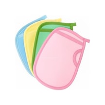 Busstier Ele Geçmeli Banyo Kesesi Yumuşak İpek Vücut Lifi, Gözenek Açıcı Ölü Deri Sökücü Kese, Kir Çıkarıcı Hamam Kesesi, Cilt Yenileyici Peeling Etkili Duş Eldiveni, Batık Ve Çilek Bacak Görünümü Kar