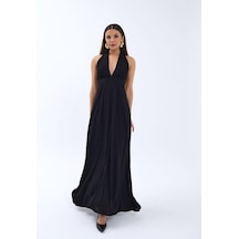 6996 Elbise-siyah Siyah