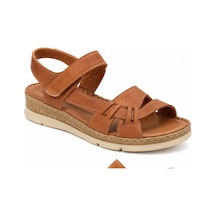 N Napa Shoe Np.2642.taba.deri Sandalet