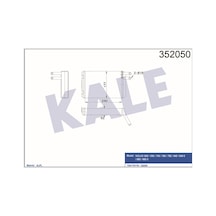 KALE 352050 KALORİFER VOLVO S90 / V90 / 740 / 760 / 780 / 940 / 9