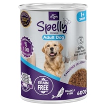 Spelly Balıklı Yetişkin Köpek Maması Konserve 12 x 400 G