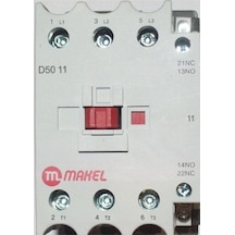 Makel 3p Knc1-5011 Ac Kontaktör 22kw 50a 220volt