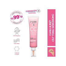 Pure Beauty Aydınlık Verici CC Cream 02 Natural SPF50 30 ML