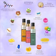 3 Lü Sıvı Saç Kremi Seti - Biotin & Collagen - Organik Argan & Keratin - Biberiye & Çay Ağacı Durulanmayan, Saç Dökülmesi Karşıtı, Hızlı Uzama Etkili Bakım Spreyi