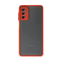Sh Newface Samsung Galaxy  Uyumlu  M52 5g Kılıf Montreal Silikon Kapak - Kırmızı Najmaddin
