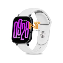 Redmi Watch 5 Active/redmi Watch 5 Lite İle Uyumlu Silikon Spor Kordon, Beyaz, 22 Mm