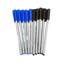 Pensan Triball Tükenmez Kalem 1.0 Mm Mavi Ve Siyah 10'lu Set Karışık Renk Ballpoint Pen -