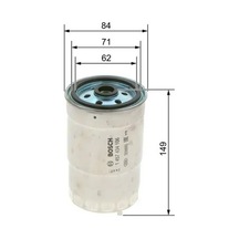 Vw Transporter T4 Yakit Filtresi 2.4d 1997-2002 Aja Bosch 1457434106