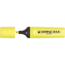 Edding Fosforlu Kalem E-344 Sarı 10'lu Sarı