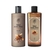 Rebul Dark Spıce 250 Ml Kolonya + 500 Ml Duş Jeli 2'li Set
