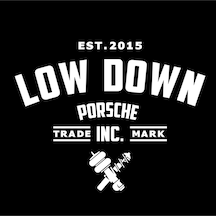 Low Down Porsche Arka Cam Özel Yeni Sticker 40 31 Cm