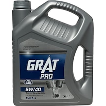 Grat Pro 5W-40 Tam Sentetik Motor Yağı 5 L