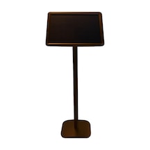 A3 Bronz Renk Ayaklı Alüminyum Gönye Yönlendirme Menü Panosu Yönlendirme 30x42x110cm