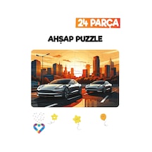 Ahşap Çocuk Puzzle 24 Parça-17