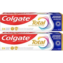 Colgate Total Gelişmiş Beyazlık Diş Macunu 75 Ml 2 Adet