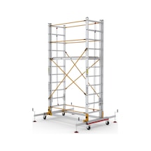 Çağsan 2x11 Basamaklı Telesafe Xl Fp - İki Parçalı Alüminyum İskele S006 Xl Fp