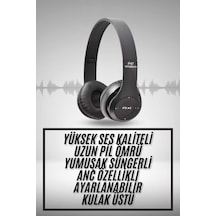 Kulak - 106 - Üstü Bluetooth Kulaklık Yüksek Ses - Ece-umay - Kaliteli Ayarlanabilir