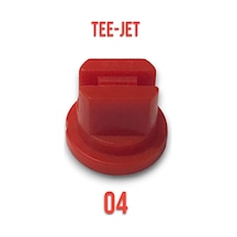 Tee-Jet Uç No:04 Kirmizi ( 20 Adet )