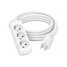 2 Metre Uzatma Kablosu, Topraklı Elektrik Uzatma Kablosu, Dayanıklı Pvc Kablolu Güç Uzatma Kablosu, Ev, Ofis, Mutfak, Salon, Çocuk Odası Ve Çalışma Alanları İçin, Elektrikli Ev Aletleri Diger