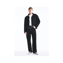 Defacto Baggy Fit Normal Bel Geniş Paça Jean Pantolon F2985ax26aunm40 Siyah-nm40