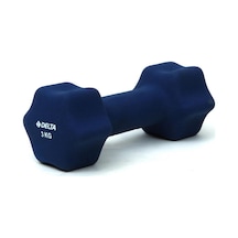 Delta 3 KG x 1 Adet Deluxe Neopren Kaplı Lacivert Demir Dambıl