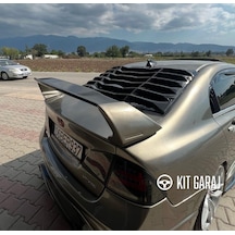 Kit Garaj Honda Civic Fd6 Arka Cam Vizörü Parlak Siyah Plastik Boyalı