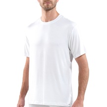 Erkek T-shirt Silver 9306 - Beyaz