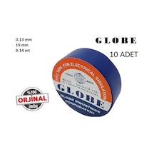 Globe Elektrikçi İzole Bant Mavi 10 Adet