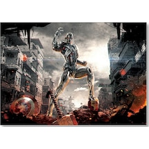 Cakasepetim Ultron Supervillain Artwork Ahşap Mdf Tablo