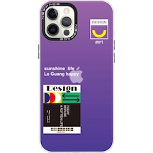 Apple Uyumlu iPhone 12 Pro Max Kılıf Estoril Desenli Kapak Desen 4/
