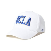 Ucla Ranch Beyaz Baseball Cap Nakışlı Unisex Şapka Beyaz