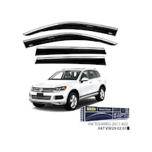 Nıken 047vw290201 - Kromlu Cam Rüzgarlığı Vw Touareg 2011- 4lü