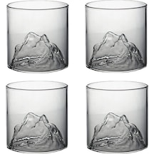 Buzdağı Görünümlü Viski Shot Bardağı 4lü Set
