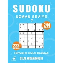 Sudoku Uzman Seviye 7 - Celal Kodamanoğlu - Olimpos Yayınları