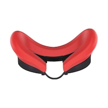 Pazly Meta Quest 3 Vr Kulaklık Ter Önleyici Kapak - Kırmızı Yumuşak Göz Maskesi Kırmızı