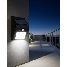 Güneş Enerjili 20 Led Duvar Lambası