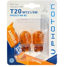 Photon T20 21/5w 12v Çift Devre Natürel Amber Ph5523 Na B2
