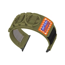Apple Uyumlu  Watch 7 8 45mm Redclick Krd-112 Orbital Örgülü Halat Tasarımlı Naylon Kumaş Hasır Kordon