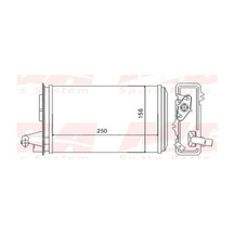 Kalorifer Radyatoru Mekanik Fiat : Tempra Tipo 250x158x42 - Mga-81400