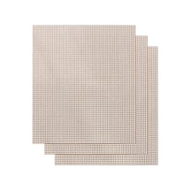 3'lü Kahverengi Ptfe Izgara Matı - Isı Dayanıklı Silikon, Yemek Yapışmaz, Tekrarlı Kullanım, Kolay Temizleme Çok Renkli Çok Renkli