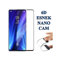 Xiaomi Mi 9T 6D Full Nano Kırılmaz Cam Ekran Koruyucu Plastik Ve