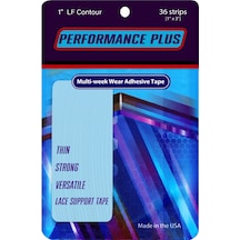 Truetape Performanceplus Mavi Protez Saç Bandı 1LF Oval 2.5 Cm 7.5Cm