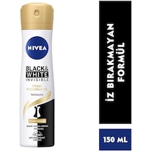 Nivea Black & White Invisible İpeksi Pürüzsüzlük Kadın Deodorant 150 ML