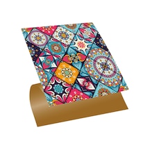 Tink Kendinden Yapışkanlı Pembe Karo Desenli Pvc Karo 30x30 Cm