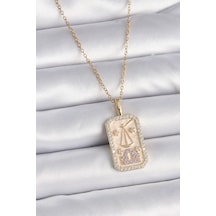 316l Çelik Gold Renk Zincir Terazi Burcu Zirkon Taşlı Kadın Kolye - Özel Seri Bzsurn009385 altın 316l Çelik Gold Renk Zincir Terazi Burcu Zirkon Taşlı Kadın Kolye - Özel Seri Bzsurn009385 altın