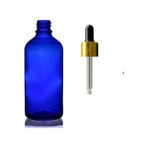 50ml Mavi Cam Damlalıklı, 12 Adet, Sarı Kapak Siyah Emzik, Ecza Şişesi, Damlalıklı Şişe, Propolis Şişesi, Damlatmalı Şişe, Saç Serum Şişesi, Ecza Şişesi Diğer