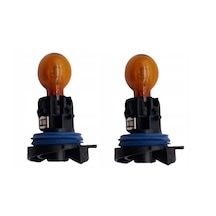 2 Adet 12v Ph24wy 24w Halojen Turuncu Renk Ampul