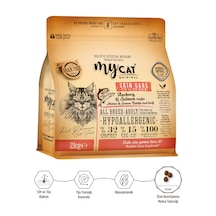 Mycat Original Az Tahıllı Hamsi & Somon Balıklı Skin Care Yetişkin Kedi Maması 2kg