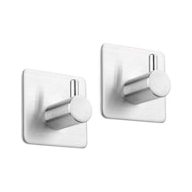 Deltahome Paslanmaz Çelik 2 Adet Tekli  Havluluk Askılık Kanca Inox